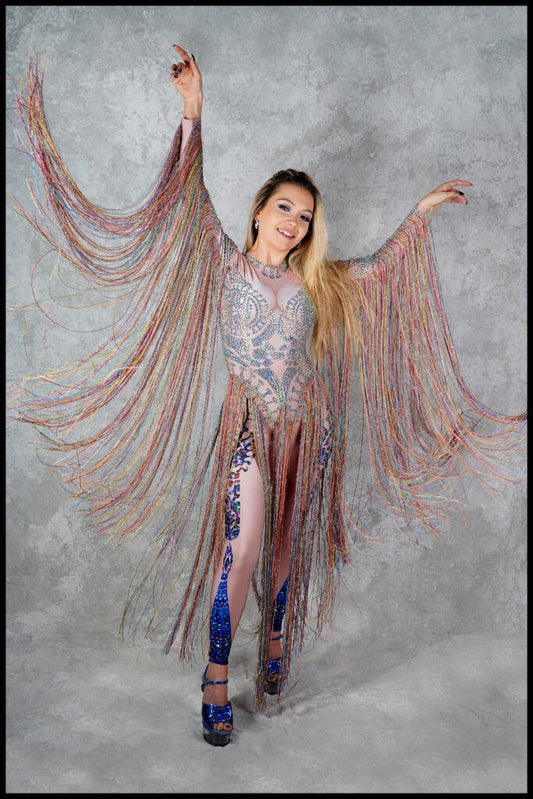 Rhinestone Party Dress