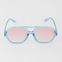 Bright Gradient Aviator Sunglasses