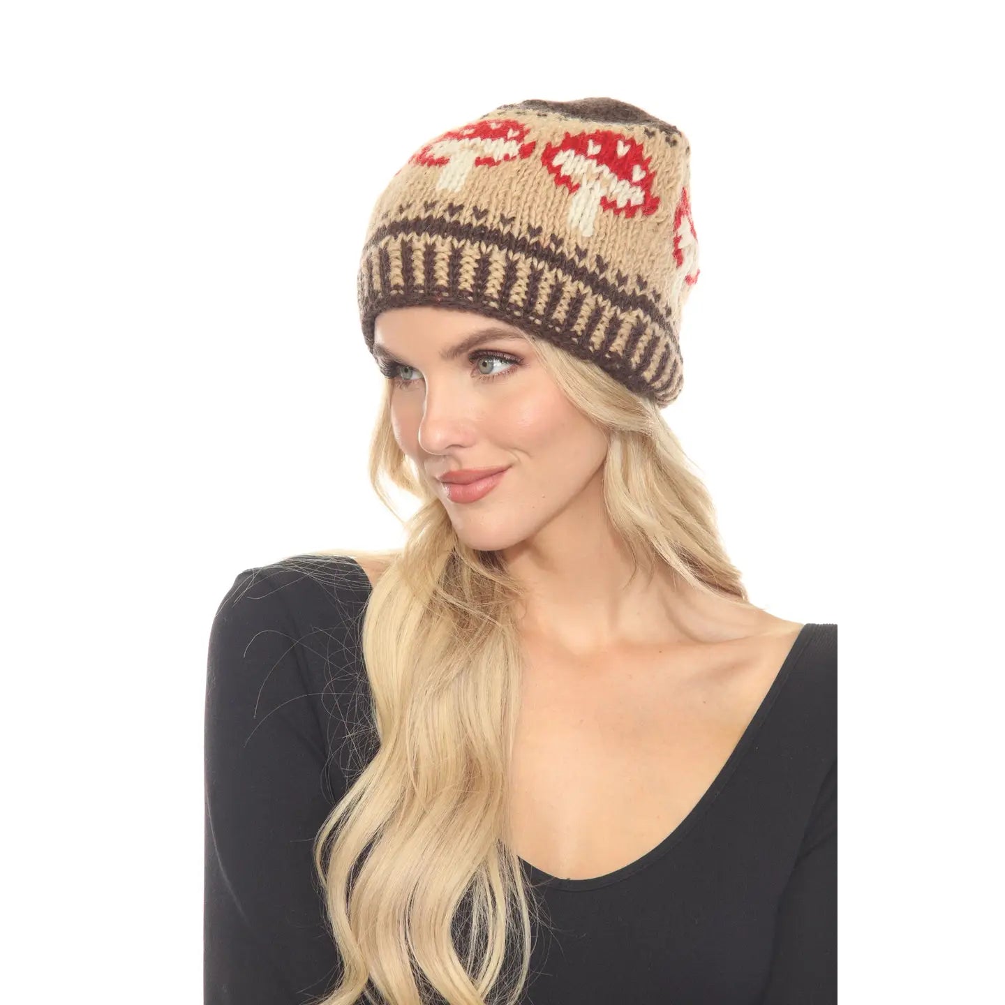 Wild Mushroom Slouchy Beanie