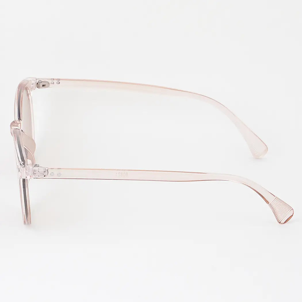 Bolted Minimal Round Sunglasses