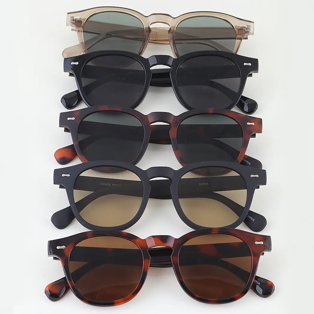 Clear Transparent Wayfarer Sunglasses