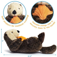 Owen the Sea Otter 13 Inch Stuffed Animal Plush
