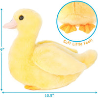 Dani The Duckling 11 Inch Stuffed Animal Plush