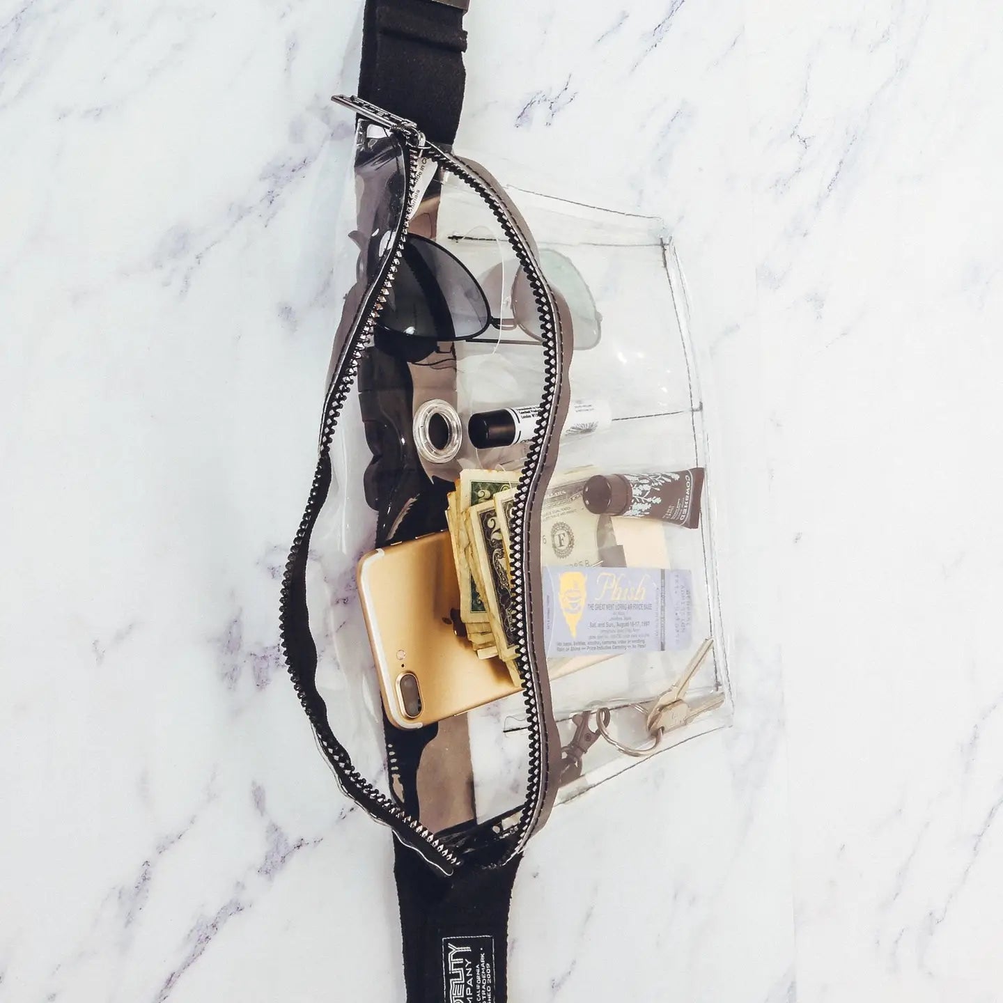 Clear Large Fanny Pack