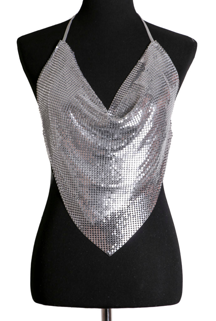 Metal Mesh V-Top