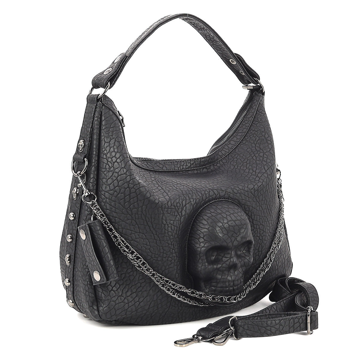 Metal Skull Hobo in Vinyl