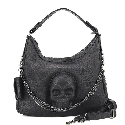 Metal Skull Hobo in Vinyl