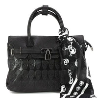 Skull Pattern Satchel