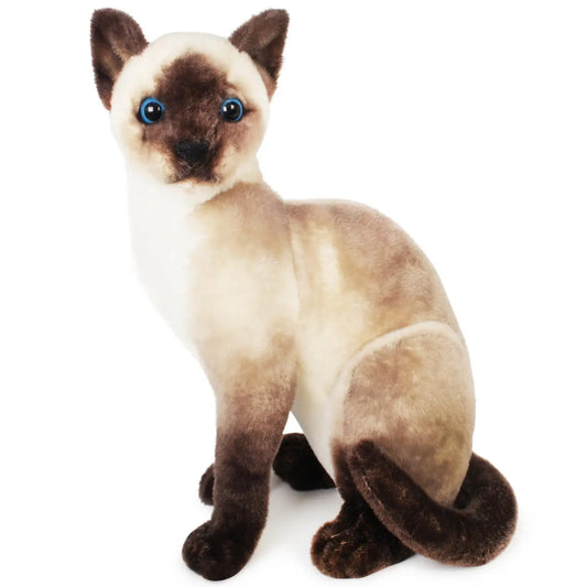 Stefan the Siamese Cat 13 Inch Stuffed Animal Plush