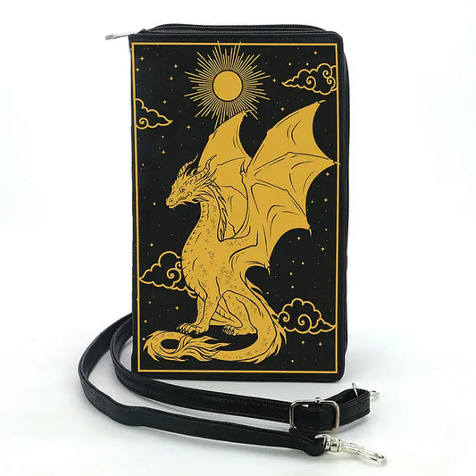 The Book Of Dragon Book Clutch Bag