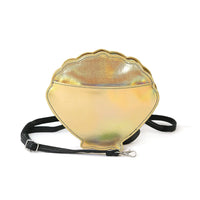 Golden Sea Shell Shoulder Crossbody Bag