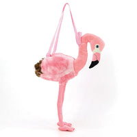 Flamingo Plushy Backpack