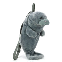 Manatee Furry Backpack