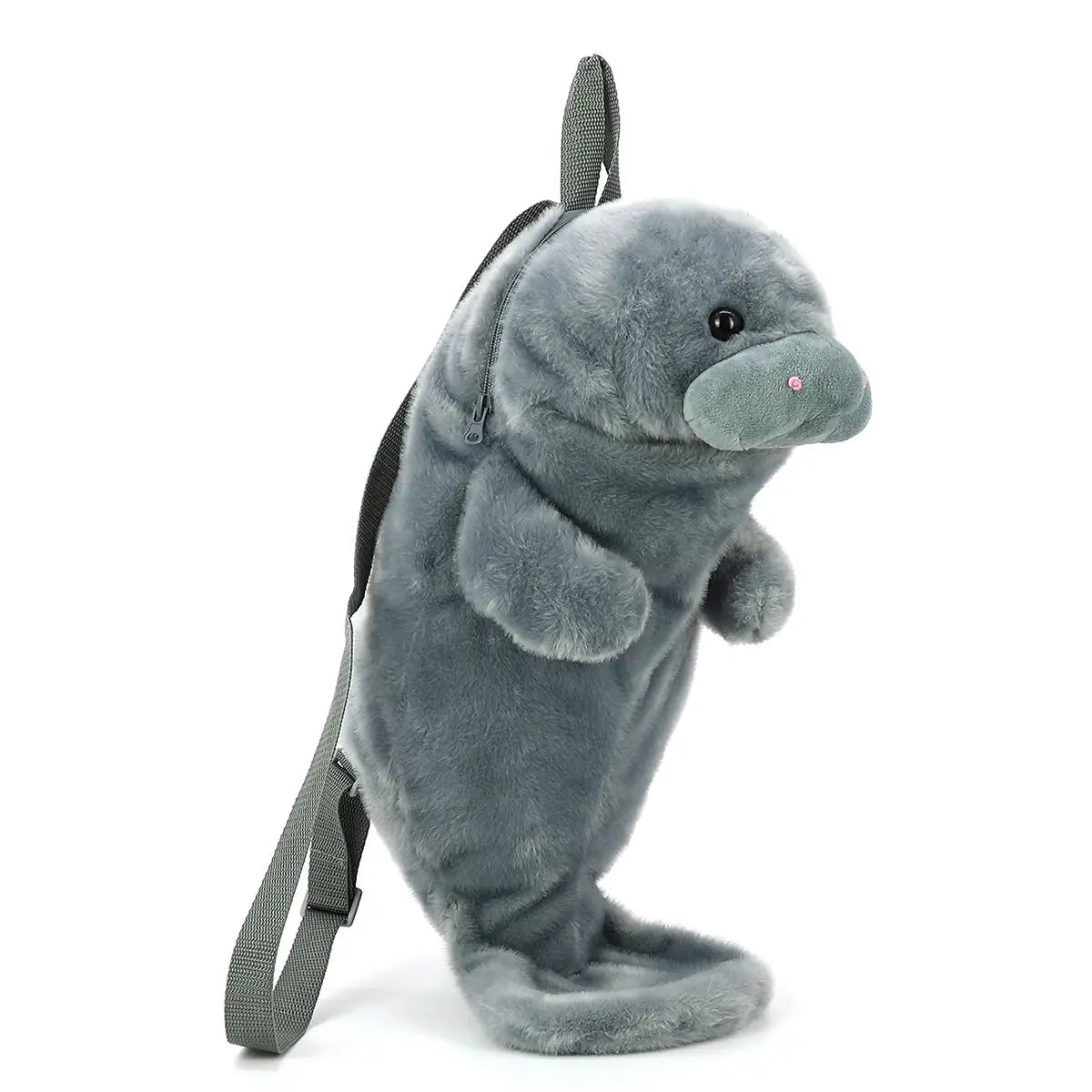 Manatee Furry Backpack
