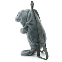 Manatee Furry Backpack