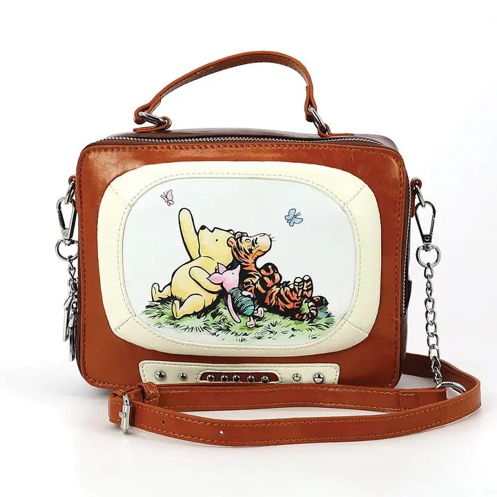Pooh & Friends Looking Up At Sky Tv Bag
