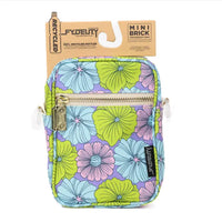 Mini Brick Floral Purple Bag