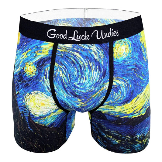 Starry Night, Art Underwear