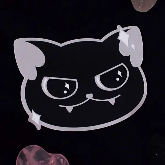 Black Cat Sticker