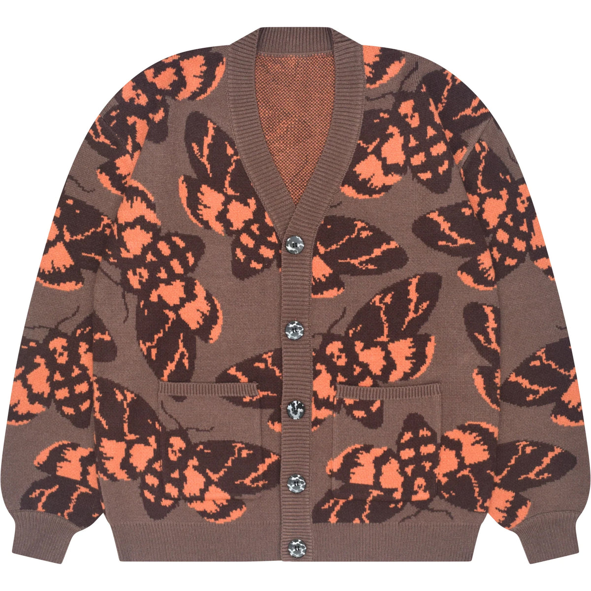 Deaths-Head Hawksmoth Cardigan