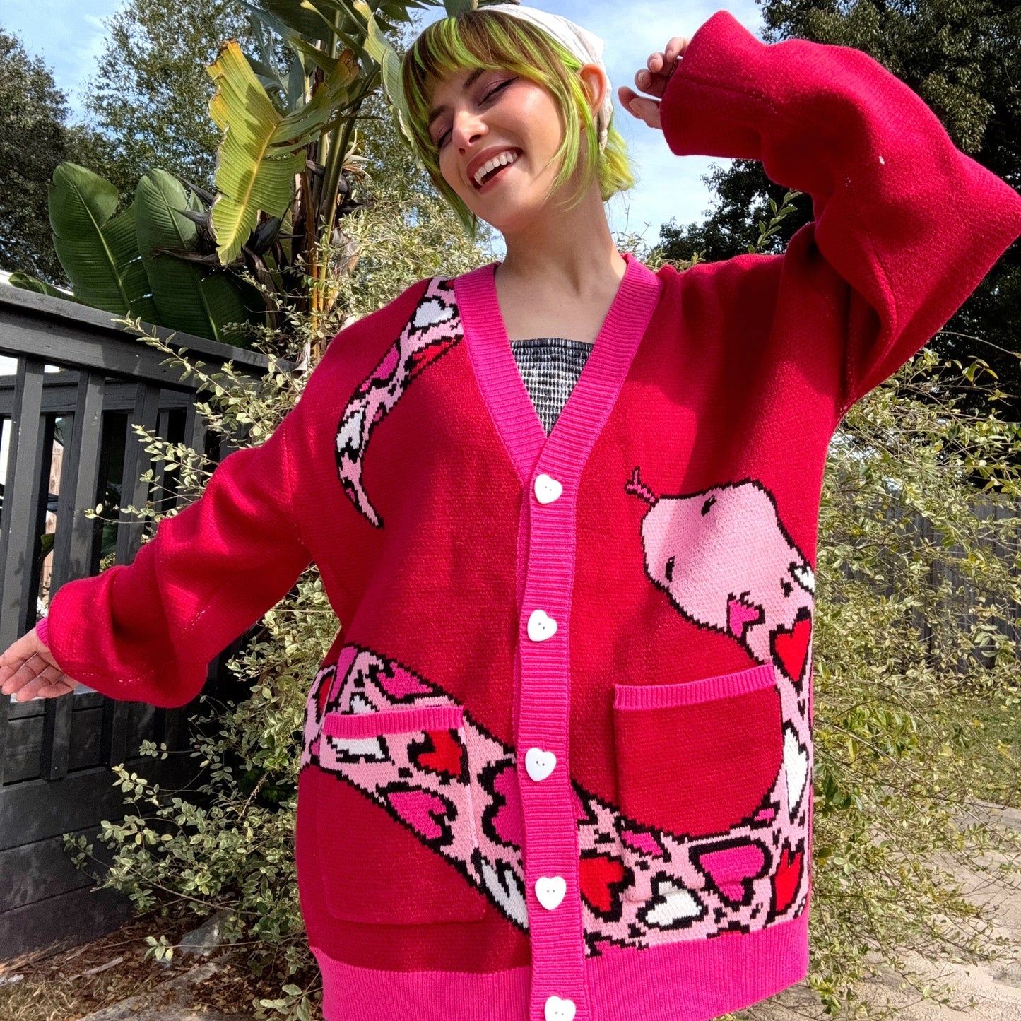 Love Snake Cardigan