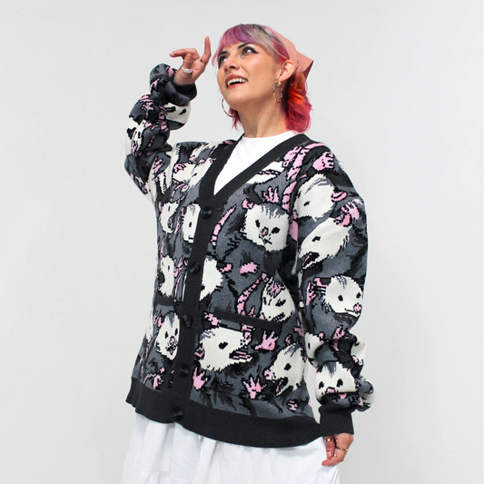 All The Possum-Bilities Cardigan