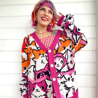 Lesbian Cat Cardigan