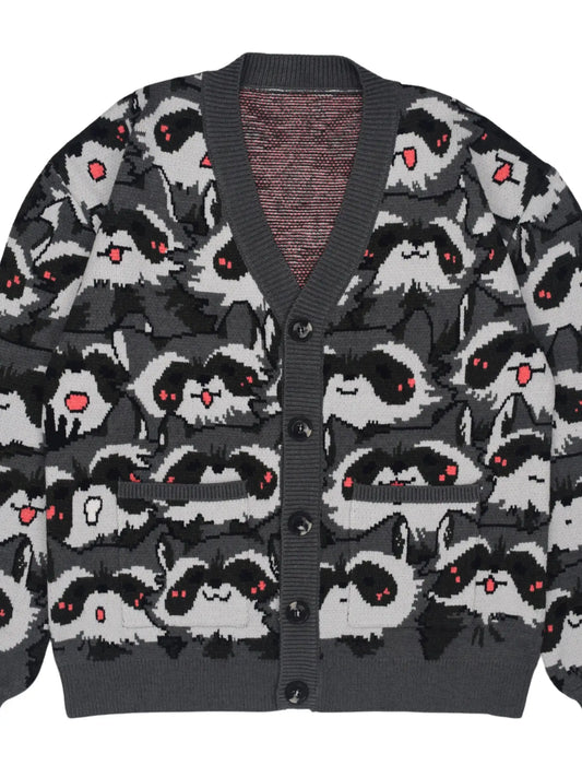 Nice Racc-Oon Cardigan