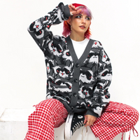 Nice Racc-Oon Cardigan