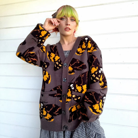 Silence Of The Moths Cardigan