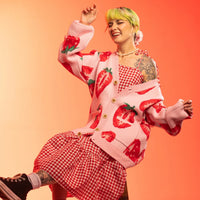 Strawberry With Me Cardigan
