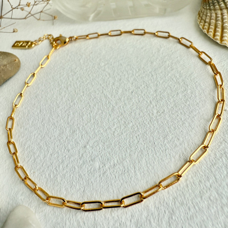 Petit Montmartre Small Paperclip Chain Anklet