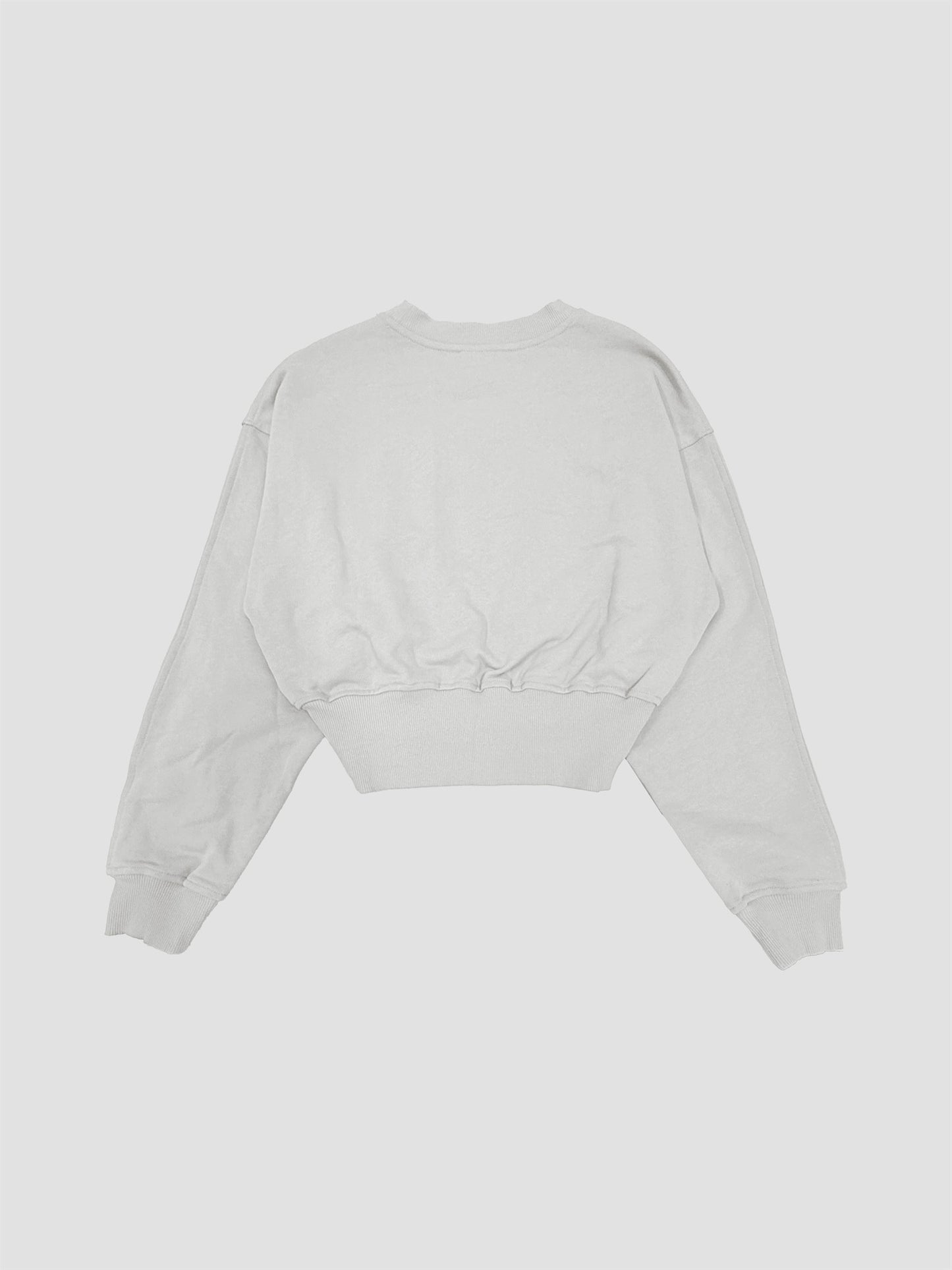 Cropped Balloon Sweatshirt