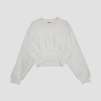 Cropped Balloon Sweatshirt