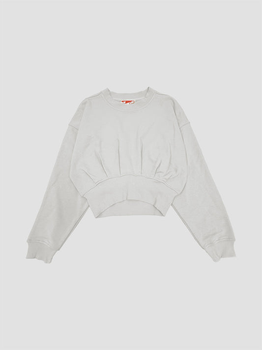 Cropped Balloon Sweatshirt