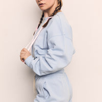 Cropped Balloon Sweatshirt