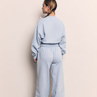 Cropped Balloon Sweatshirt