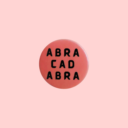 Red Abracadabra Lady Gaga Pin