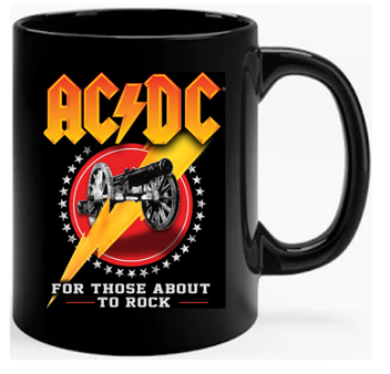 AC DC For Those About To Rock Mug