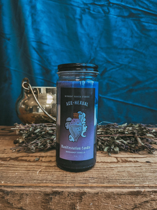 Ace Manifestation Candle - Pride Candle