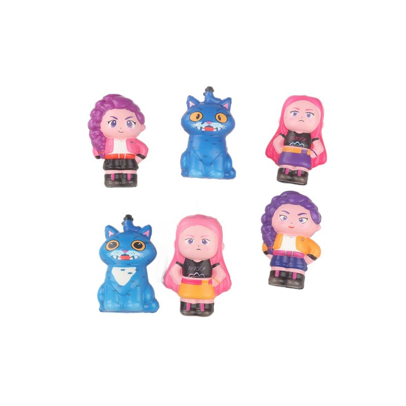 Slow Rebound Squishy Demon Hunter Stress Toy