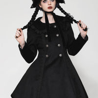 Dark Kitty Ears Bonnet