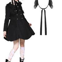 Dark Kitty Ears Bonnet