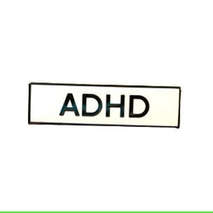 ADHD Enamel Pin