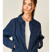 Cropped Trucker Jacket