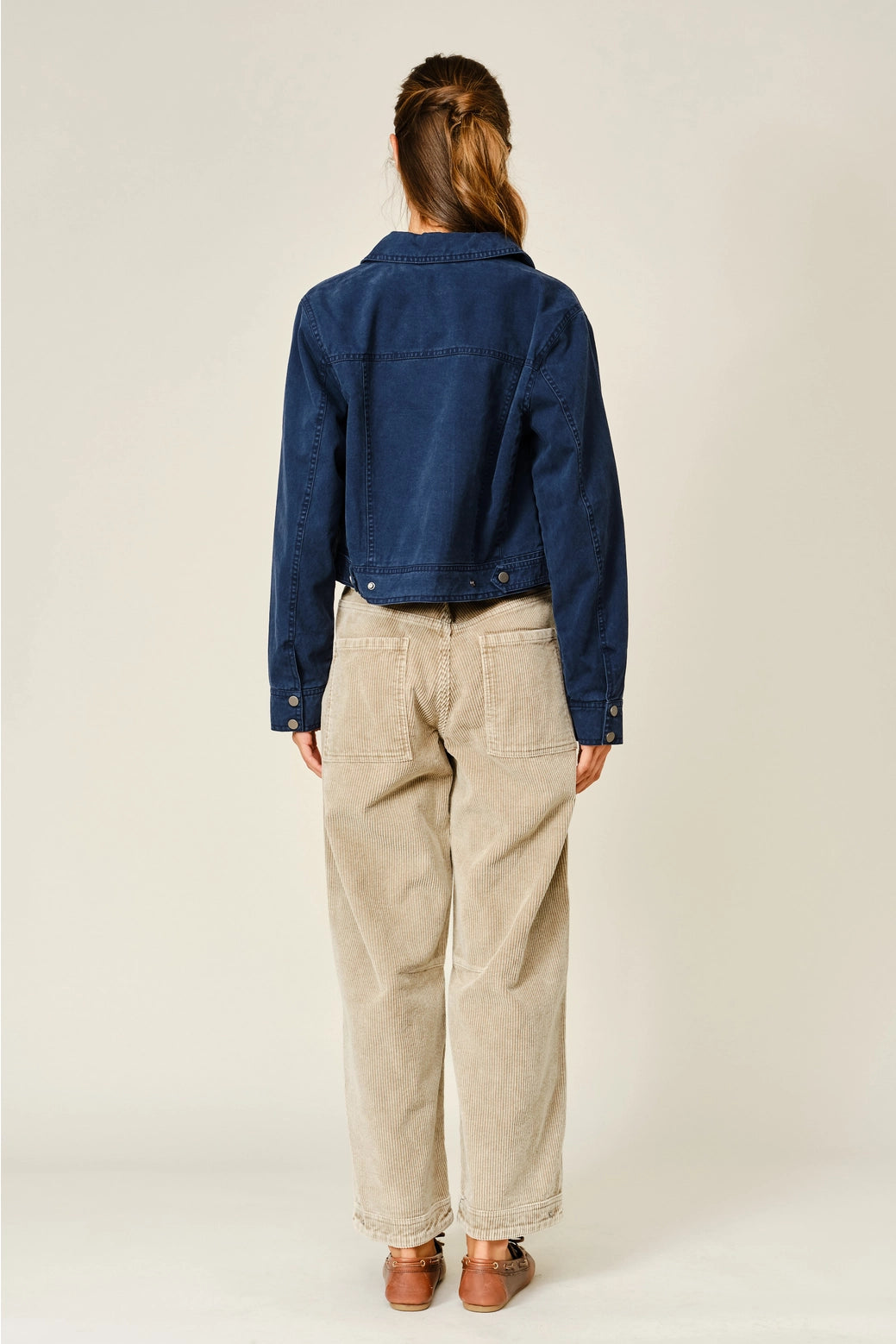 Cropped Trucker Jacket