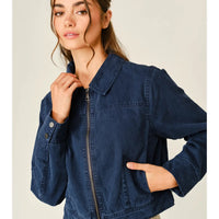 Cropped Trucker Jacket