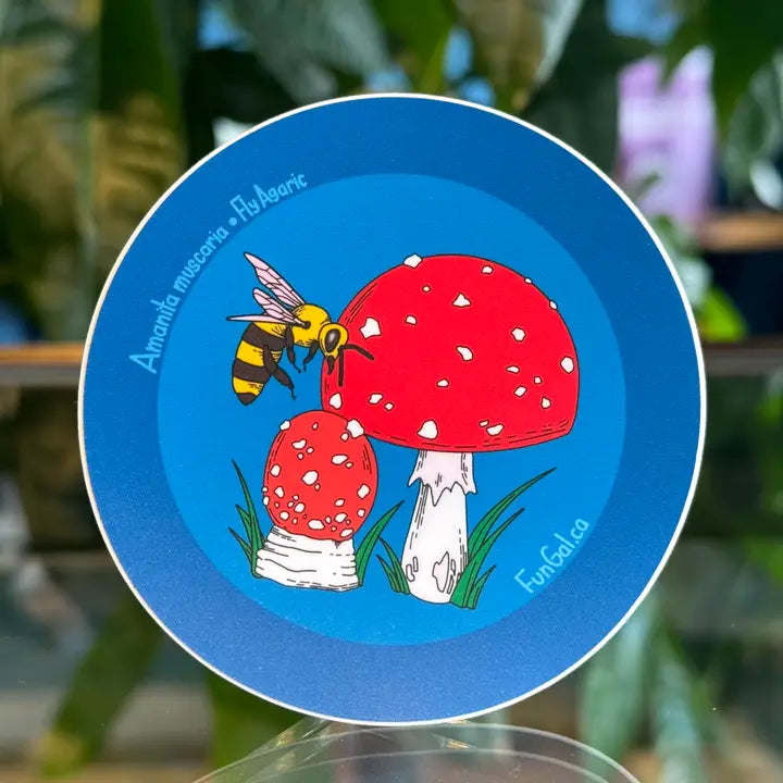Amanita Muscaria Sticker