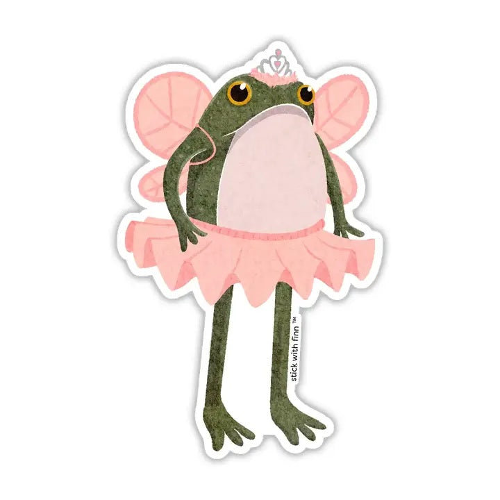 Fairy Princess Frogson Sticker