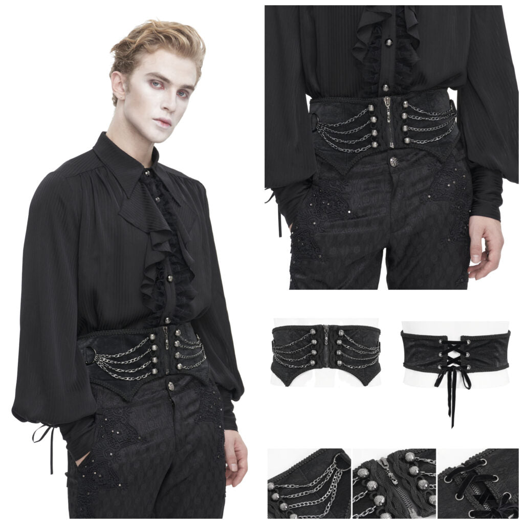 Baroque Girdle With Chains